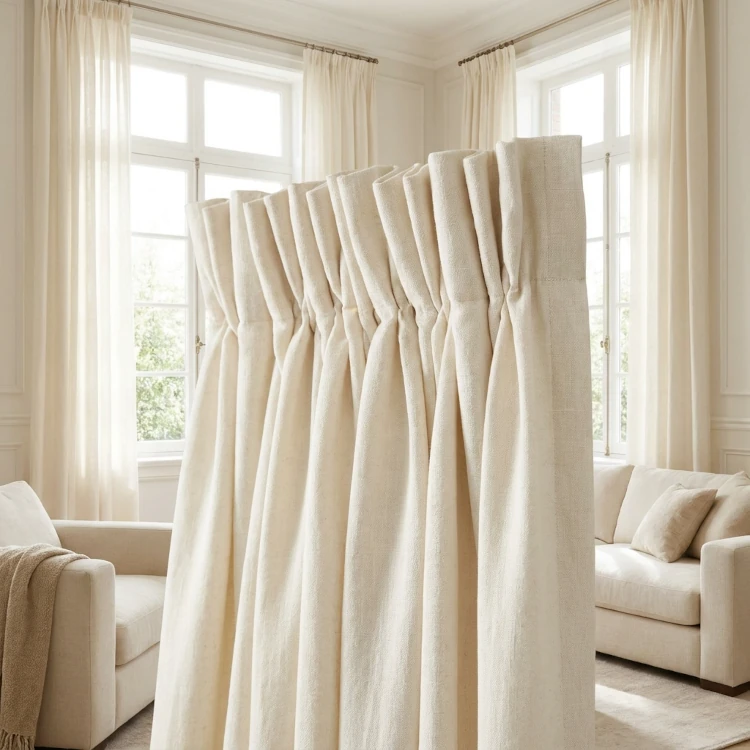Cortinas Fruncidas clásicas