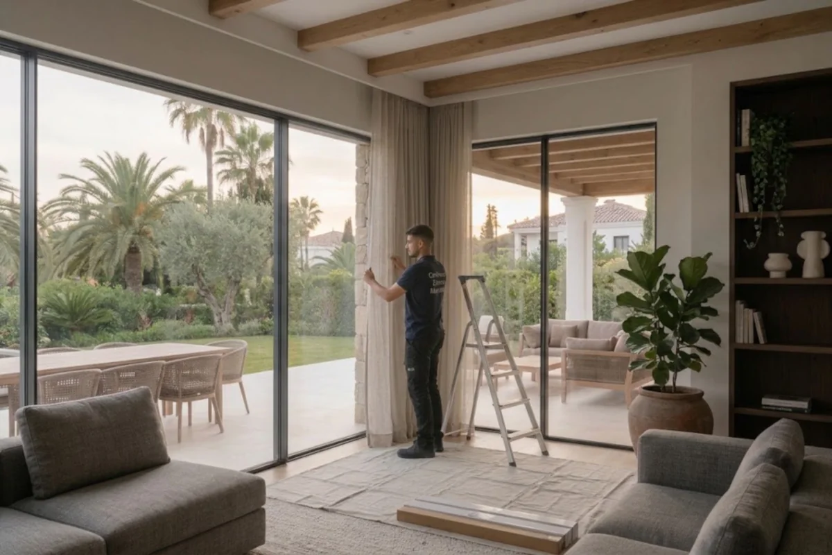 instalación de cortinas y estores en marbella